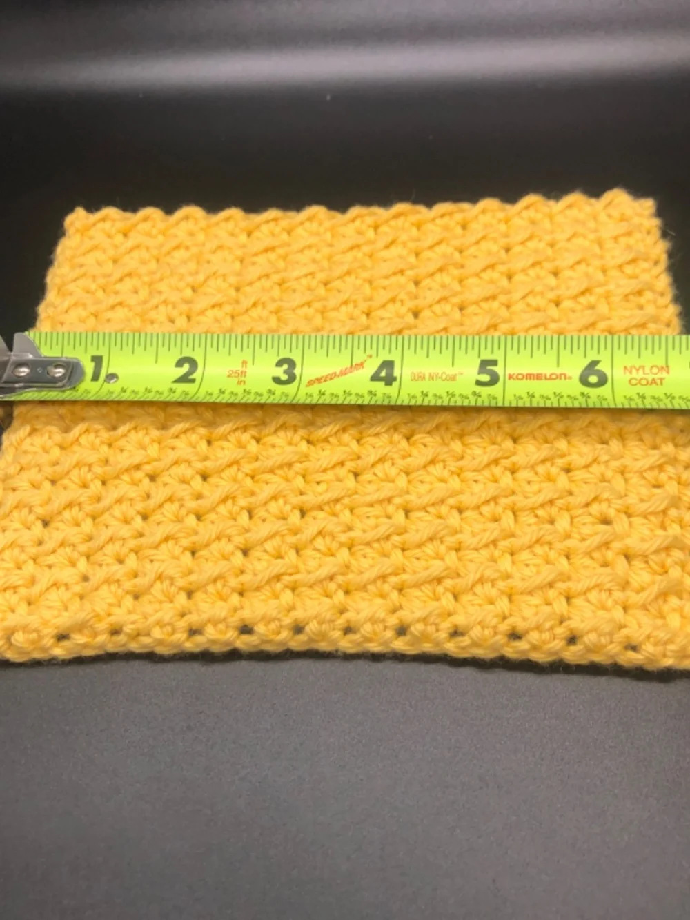 Handmade Crochet Dish Cloth, 100% Cotton Reusable Kitchen Washcloth